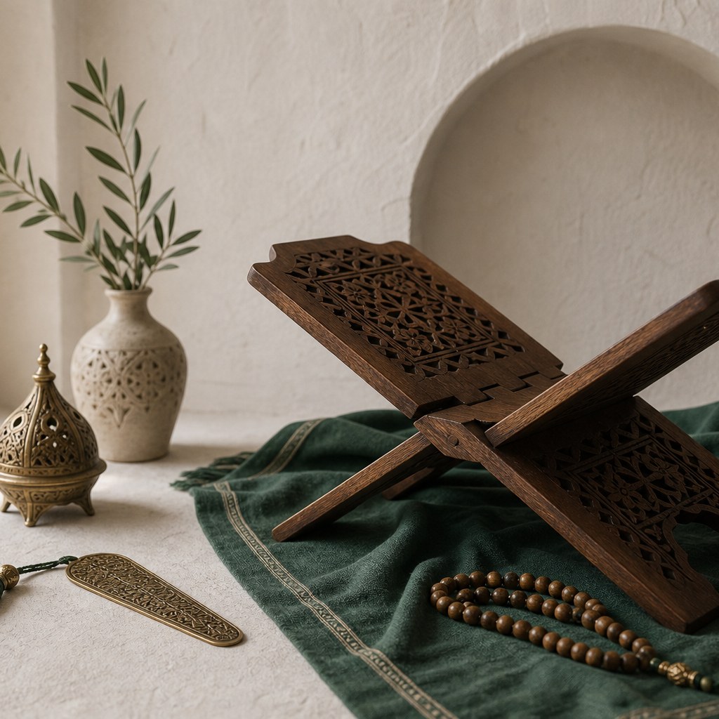معلقة رمضان نور وألوان بشرابات وردية